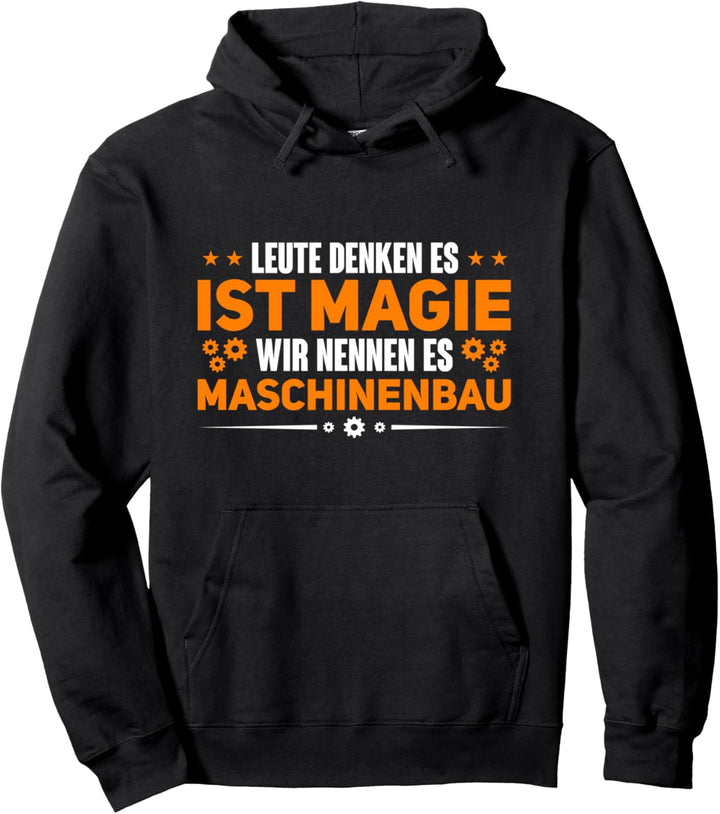 Maschinenbau Lustiges Berufs & Studenten Ingenieur Pullover Hoodie