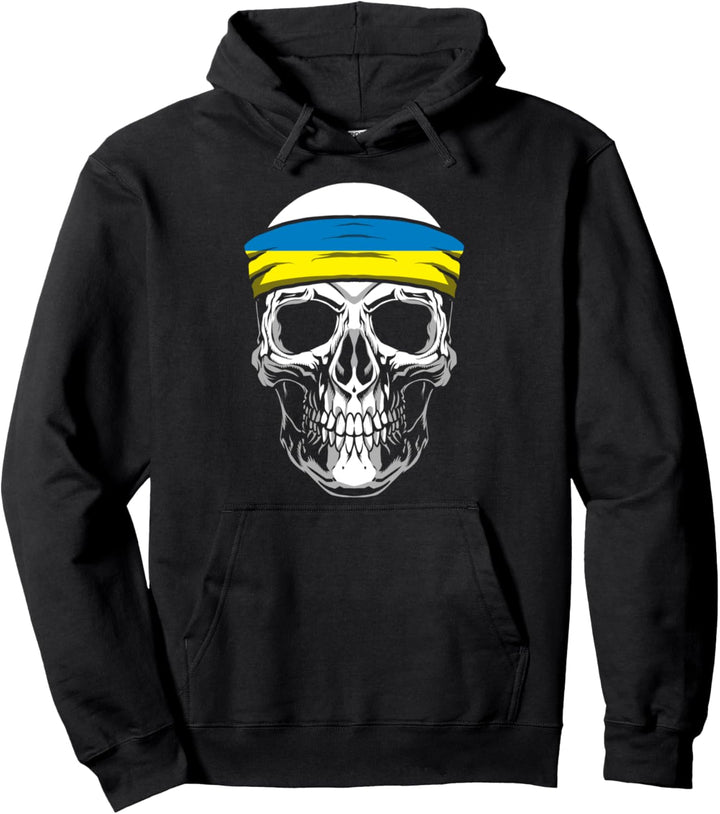 Nationalität Herkunft Land Staat - Totenkopf Ukraine Pullover Hoodie