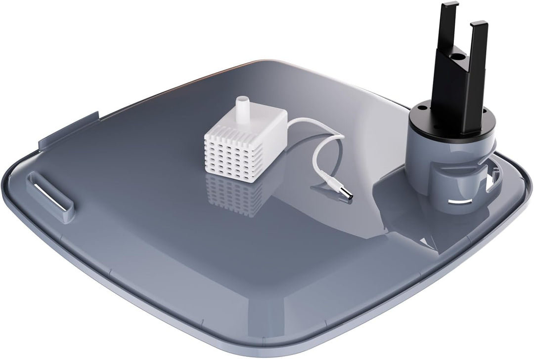 Trinkbrunnen für Hunde Kabellos Abdeckung + Wasserpumpe