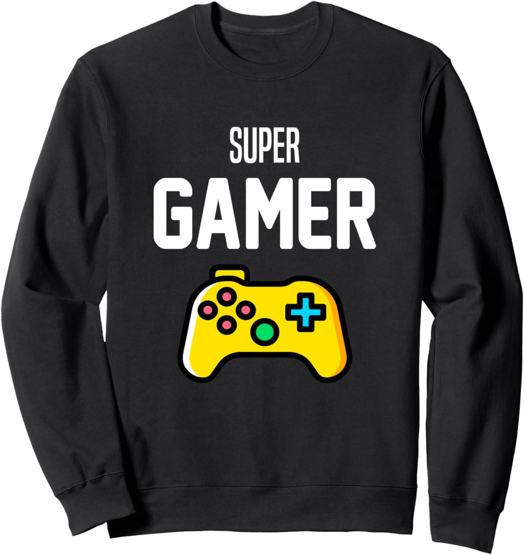 Super Gamer - Gaming lovers gift Sweatshirt