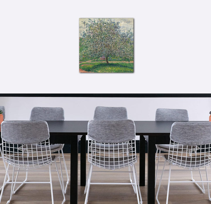 Printed Paintings Leinwand (70x70cm): Claude Monet - Apfelbaum 70x70 cm, 70x70 cm