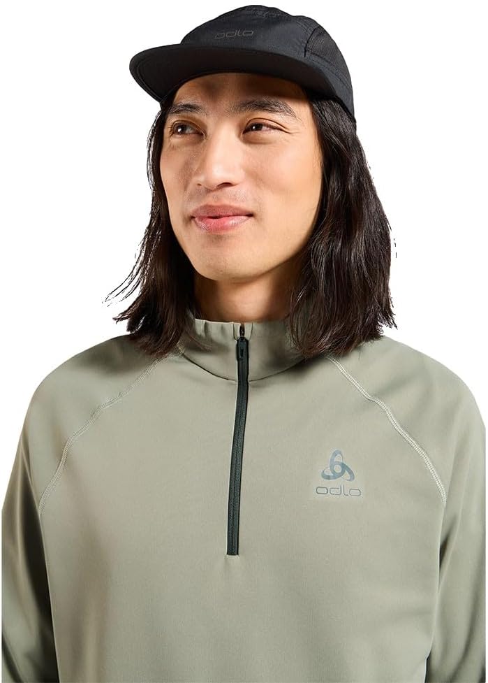Odlo Herren Besso Half Zip Longsleeve M -10876 Shadow, M -10876 Shadow