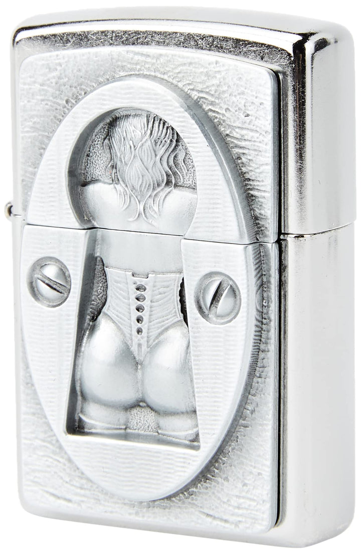 Zippo Feuerzeug 2003077 Keyhole Emblem Benzinfeuerzeug, Messing, Keyhole