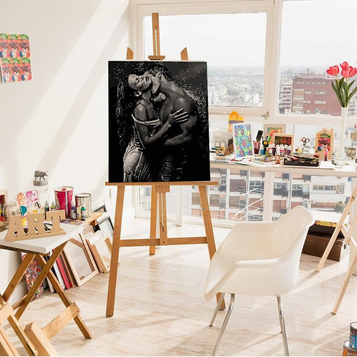 Artnapi Malen nach Zahlen Erwachsene mit Rahmen | DIY Handgemalt | Leidenschaft | Kit für Anfänger u