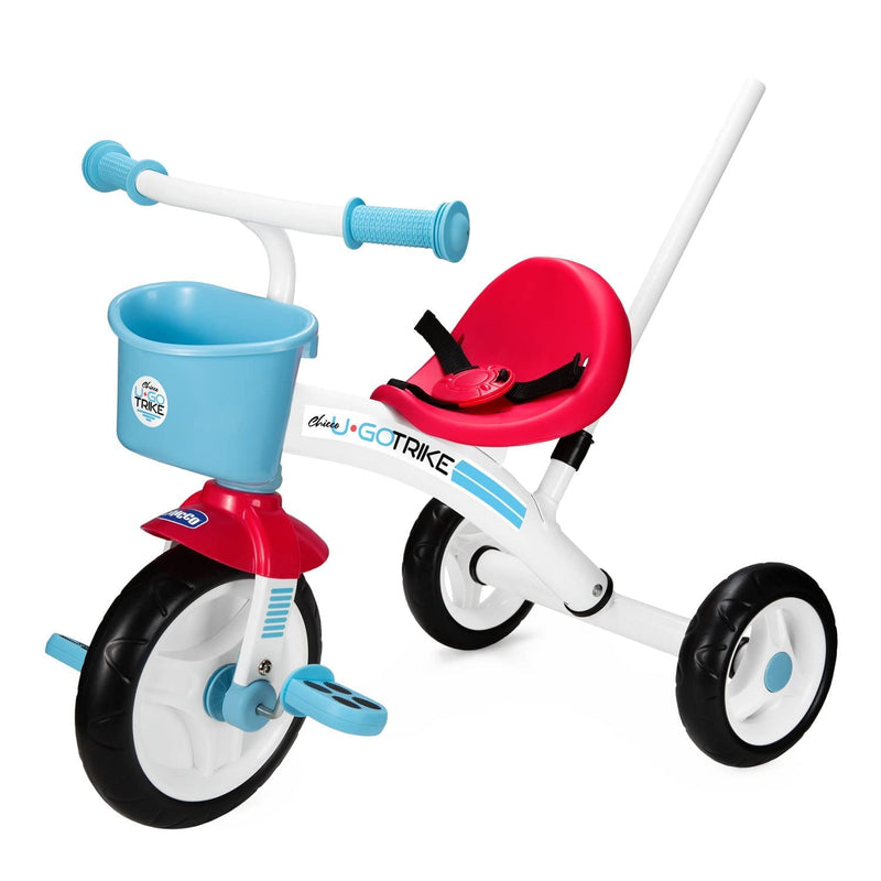 Chicco U-GO 2-in-1-Kinderdreirad, Dreirad für Mädchen und Kinder, mit höhenverstellbarem Griff, max.