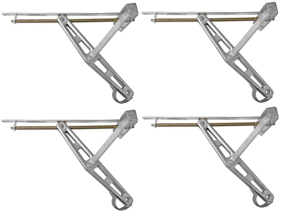 4x PROPLUS Ausdrehstütze Stützfuss Steckstütze Wohnwagen 19mm Kurbelstützen 600kg