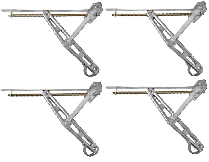 4x PROPLUS Ausdrehstütze Stützfuss Steckstütze Wohnwagen 19mm Kurbelstützen 600kg