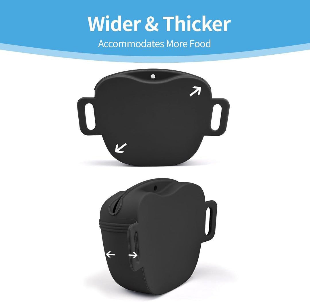 AUDWUD Upgraded Version von Silikon Leckerbissen Tasche,festere Abdichtung zu verhindern,DASS Lebens