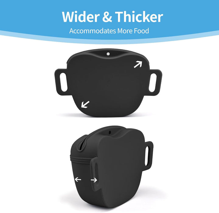 AUDWUD Upgraded Version von Silikon Leckerbissen Tasche,festere Abdichtung zu verhindern,DASS Lebens