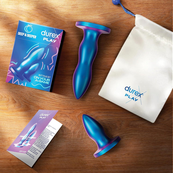 DUREX Toy - Set Plug ANAL DEEP & Deeper