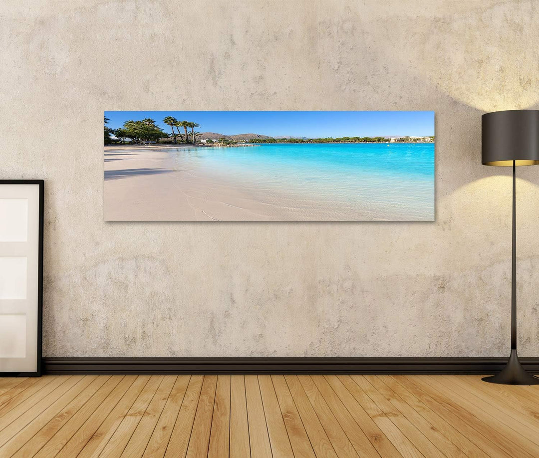 islandburner Bild auf Leinwand Platja De Alcudia Strand Mallorca Balearische Inseln Spanien Bilder W
