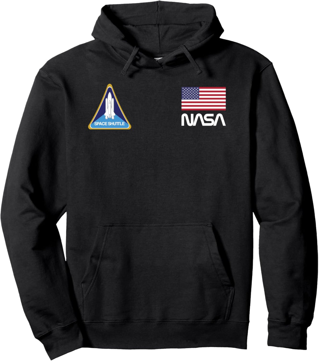NASA Space Shuttle Challenger Crew logo Pullover Hoodie