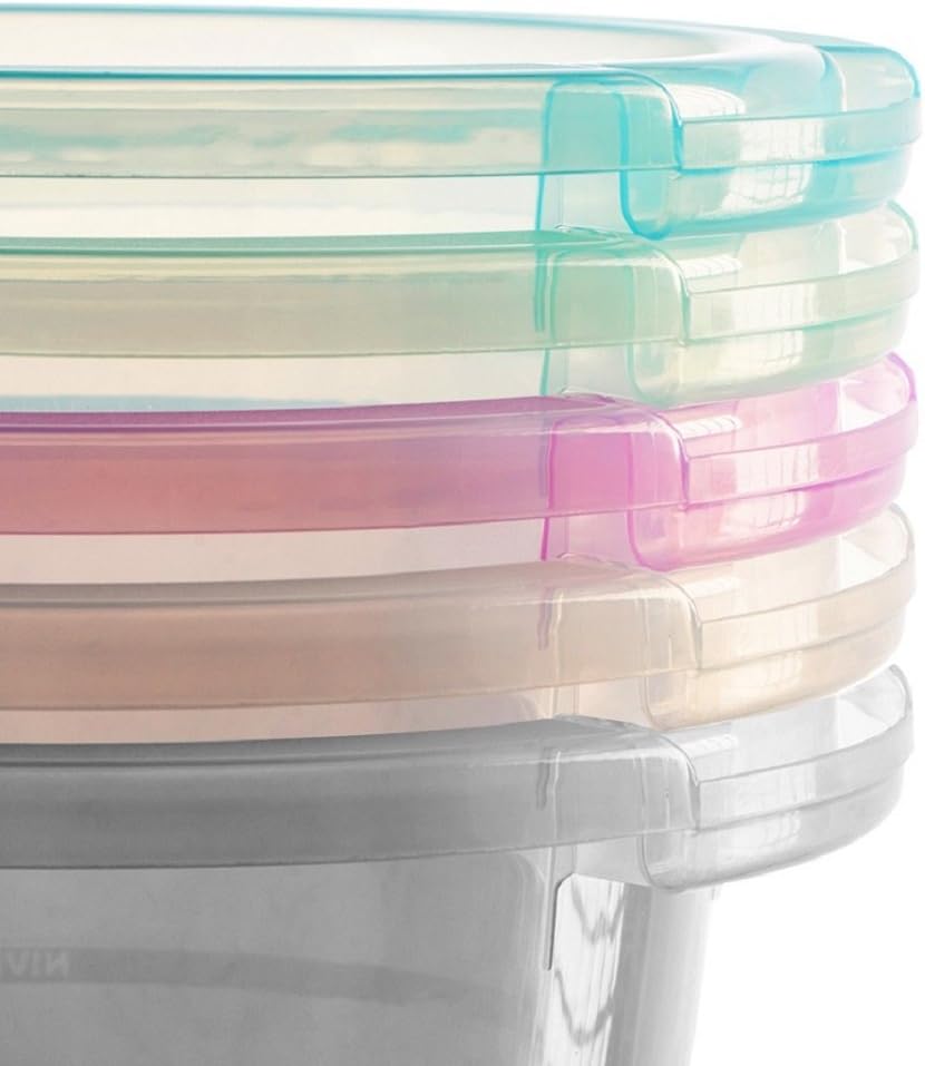 tummy tub das Original - Badeeimer kippsicher, rutschfest und schadstofffrei, blau, für Kleinkinder