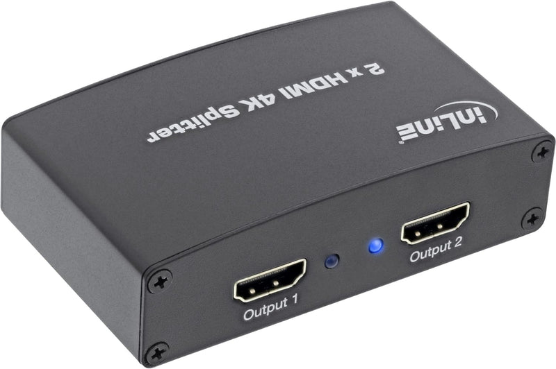 InLine 65009 HDMI Splitter/Verteiler, 2-fach, 4K2K kompatibel