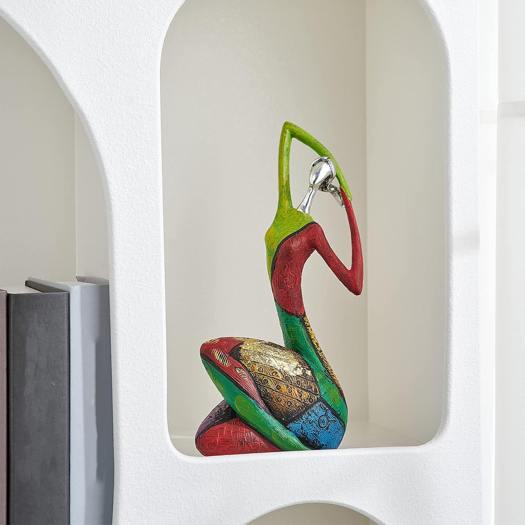 Octdays Abstrakte Kunst Frau Skulptur Figuren, Wohnkultur Moderne Keramik Abstrakte Frau Statue für