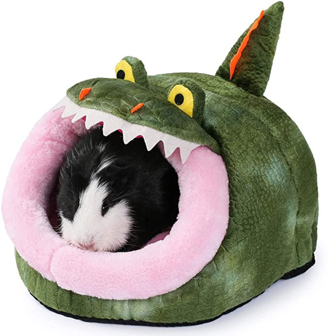 JanYoo Kleintierhöhle für Chinchilla, Igel, Meerschweinchen, Käfigzubehör, Spielzeug, für Bartagame,