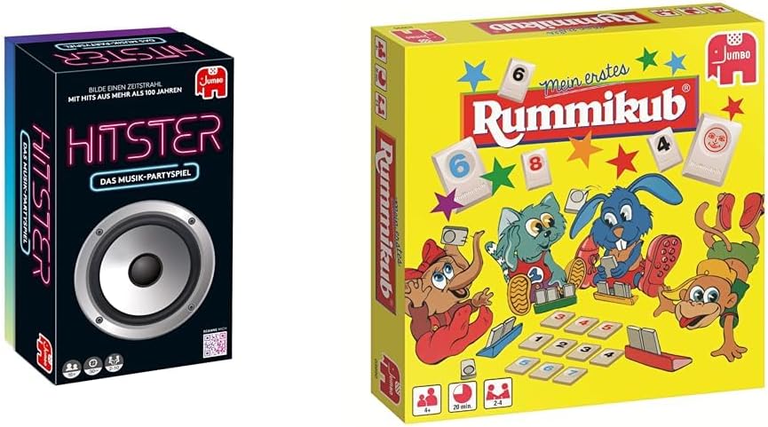 Jumbo Spiele Hitster Original EIN Party- und Kartenspiel für Erwachsene und Familien & Spiele Origin
