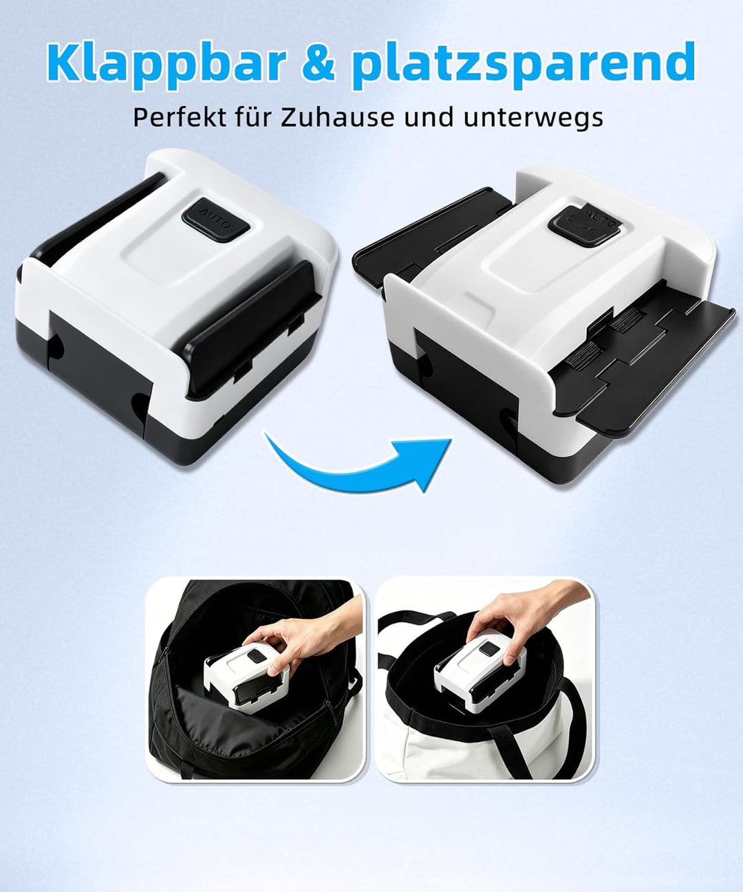 Sentoo Automatischer elektrischer Kartenmischer – 2000mAh USB-C wiederaufladbar, geräuscharm – Misch