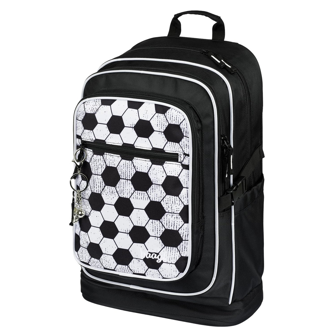 Baagl Schulrucksack Für Jungen Mädchen Teenager, Ergonomischer Kinderrucksack mit Laptopfach Für Sch