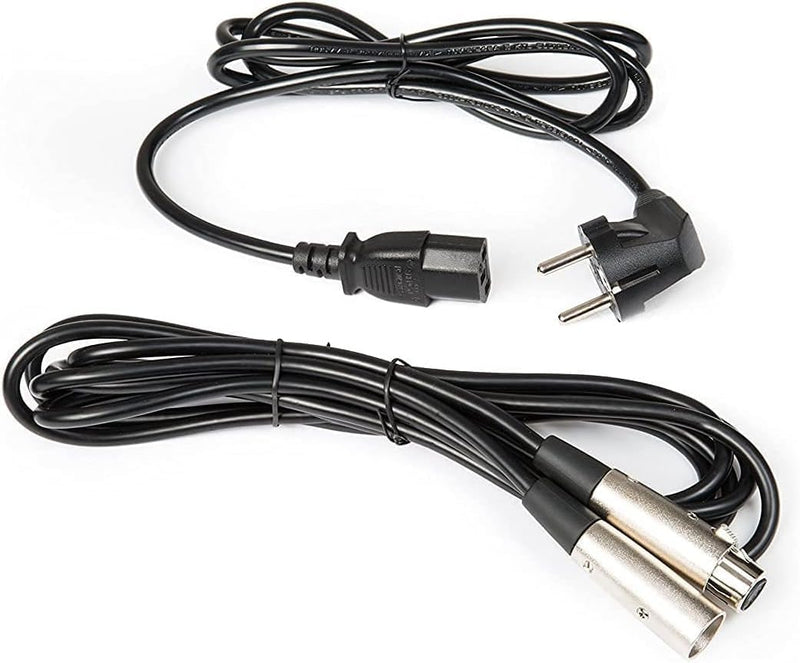 PATONA Premium V-Mount 4 Kanal smart Ladegerät (3A) mit 4-Pin XLR DC Kabel V-Mount 4 Kanal Lader, V-