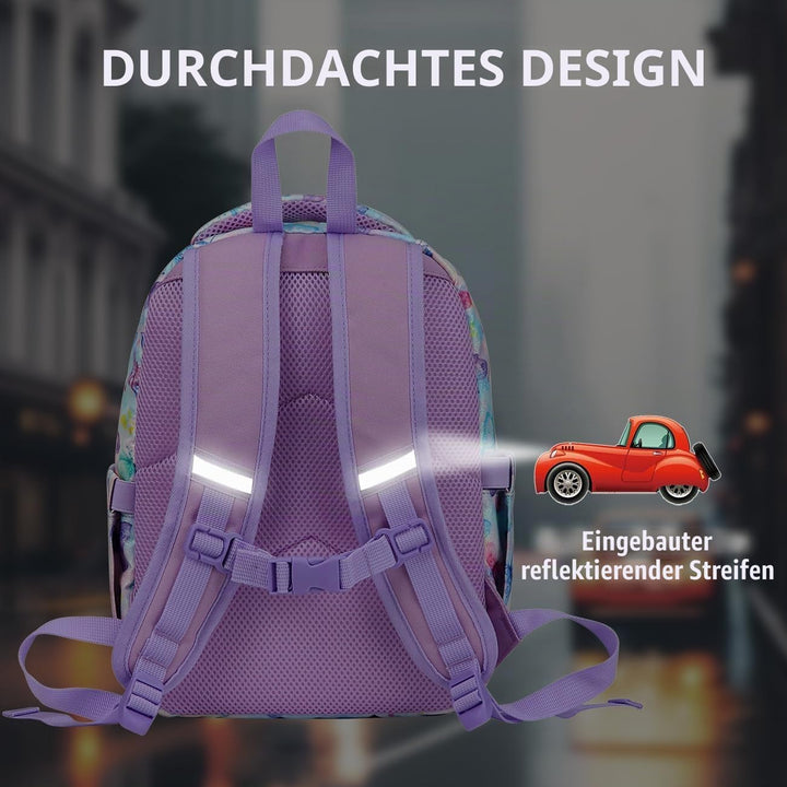 VASCHY Kinderrucksack, Niedlich Wasserabweisend 7L Vorschule Kinder Rucksack Kindergartenrucksack Sc