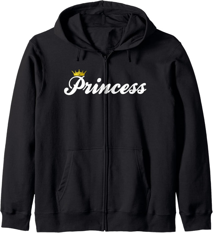 Princess with Crown funny Princess Kapuzenjacke