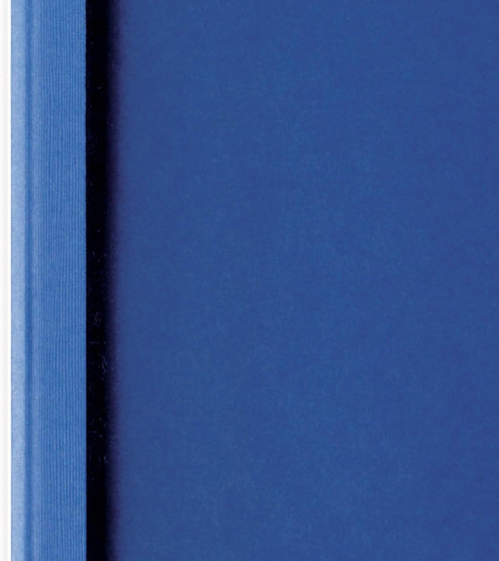 GBC LeatherGrain Thermo-Bindemappen, 100 Stück, A4, königsblau, 3mm königsblau 3 mm, königsblau 3 mm