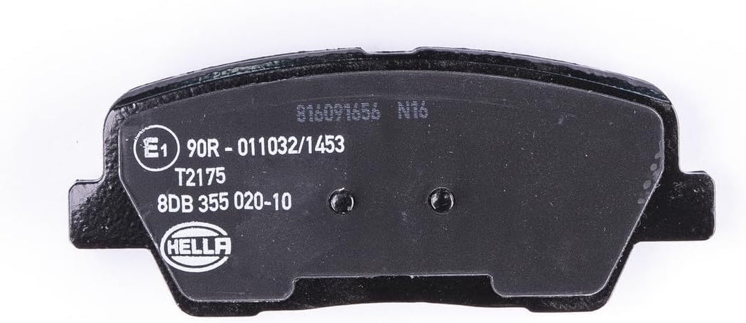 HELLA PAGID 8DB 355 020-101 Bremsbelagsatz - T2175 - Dicke/Stärke: 15.9mm - mit akustischer Verschle