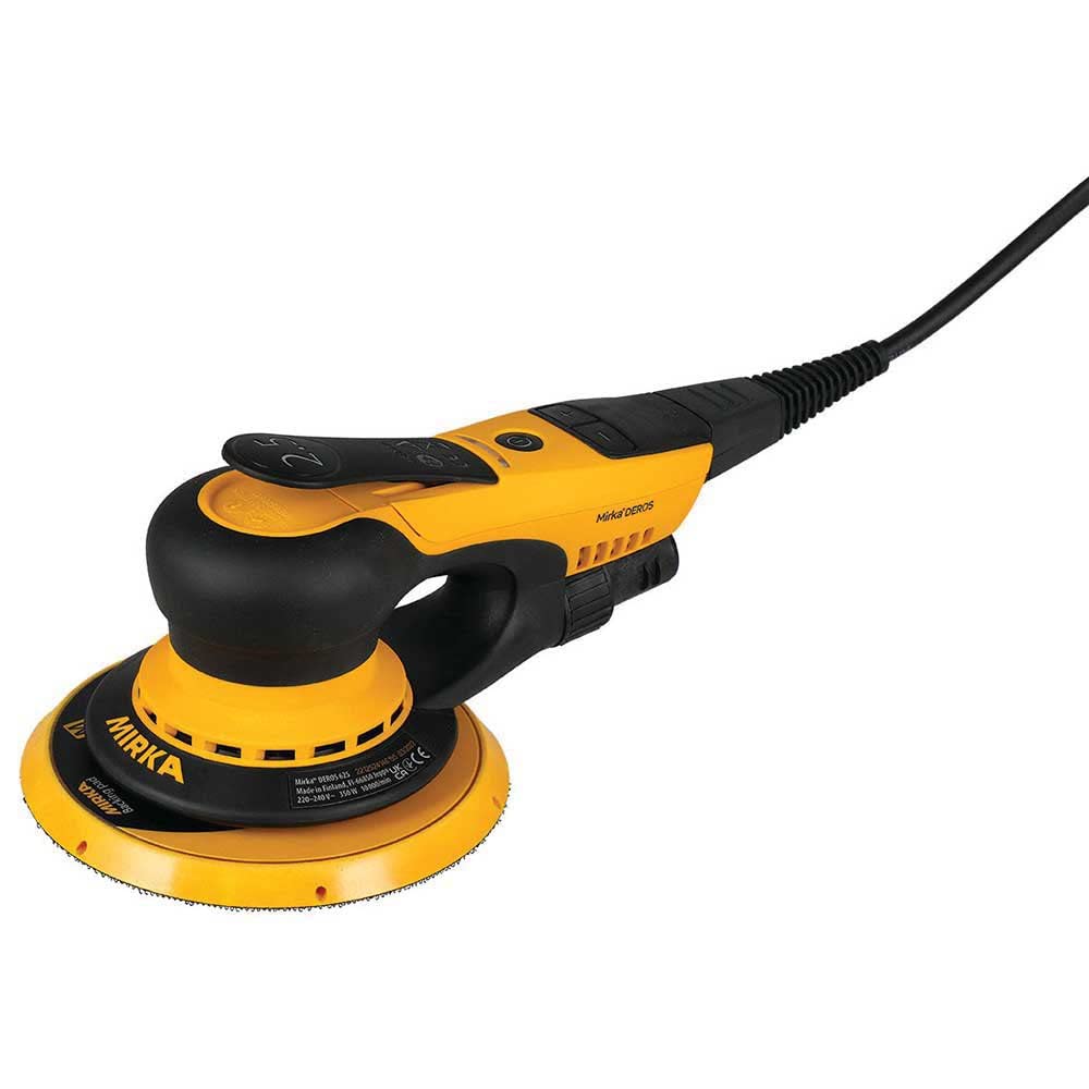 Mirka DEROS 625CV / Exzenter-Schleifer Schleifmaschine mit Zentral-Absaugung und Klett / für Ø 150mm