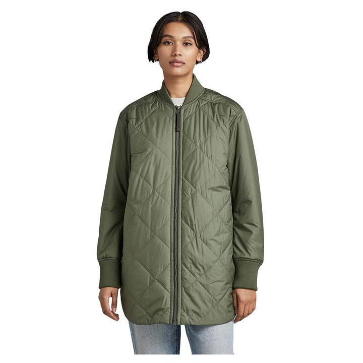 G-STAR Damen Padded Bomber Collar Jacke Jackets, XS Grün (Lt Hunter D22045-b958-8165)