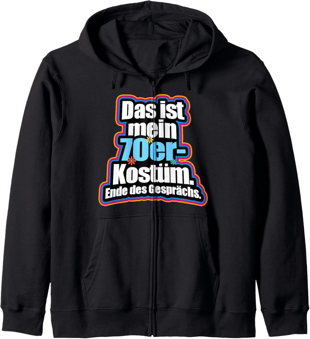 Das Ist Mein 70er Kostüm Retro Outfit Siebziger 70er Party Kapuzenjacke