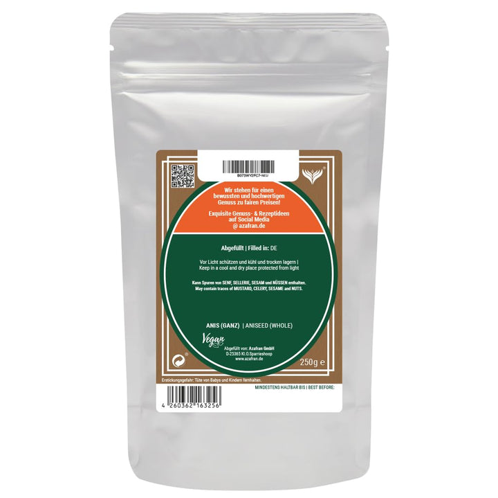 Azafran Anis ganz - Anissamen - Ideal auch als Anistee 1kg