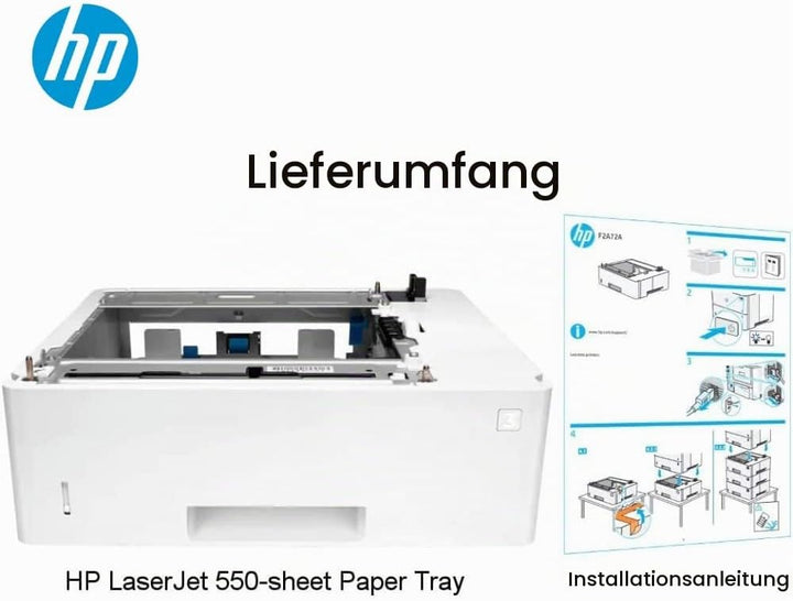 HP 550-sheet Tray M630-M527-M506