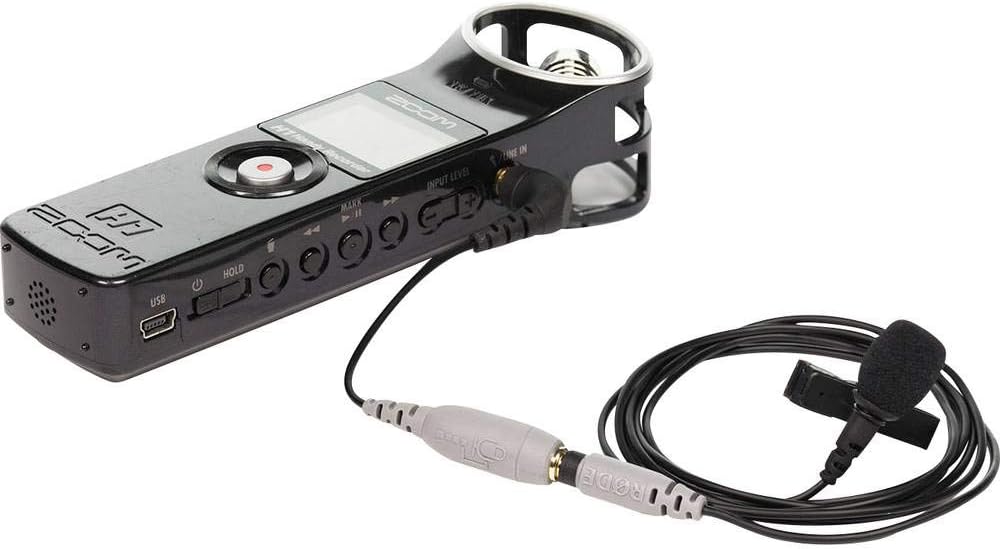 RØDE SmartLav+ Smartphone-Lavaliermikrofon mit TRRS-Anschluss für Rundfunk, Filmproduktion, Inhaltse