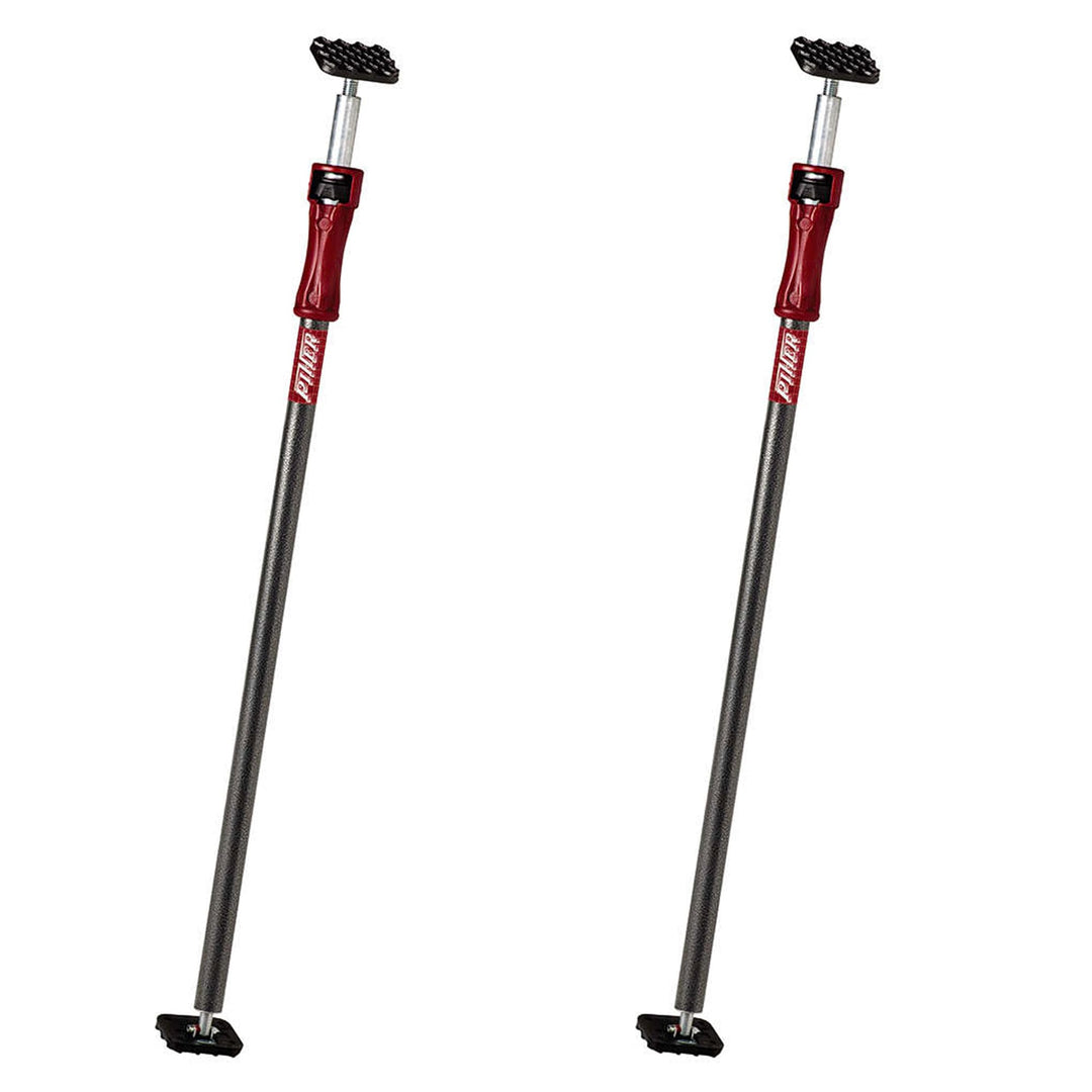 2er Set Piher Lastenstange 3. Hand Deckenstütze Montagestütze, ideal für Innenausbau, Ladungssicheru