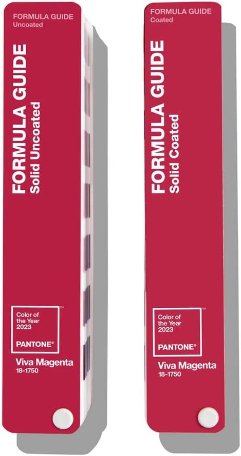 Pantone GP1601B Formula Guide COY 2023 - – Beschichtete und unbeschichtete Farbfächer zur Farbrefere