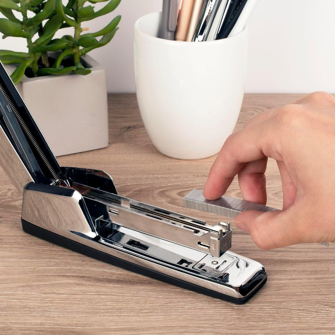 Swingline Heftgerät, 747 Iconic Desktop Heftgerät, 25 Blatt Kapazität, Schreibtisch, Büro, Chrom (74