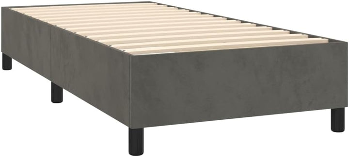 vidaXL Boxspringbett Bettgestell Einzelbett Polsterbett Bett Hotelbett Bettrahmen Lattenrost Schlafz
