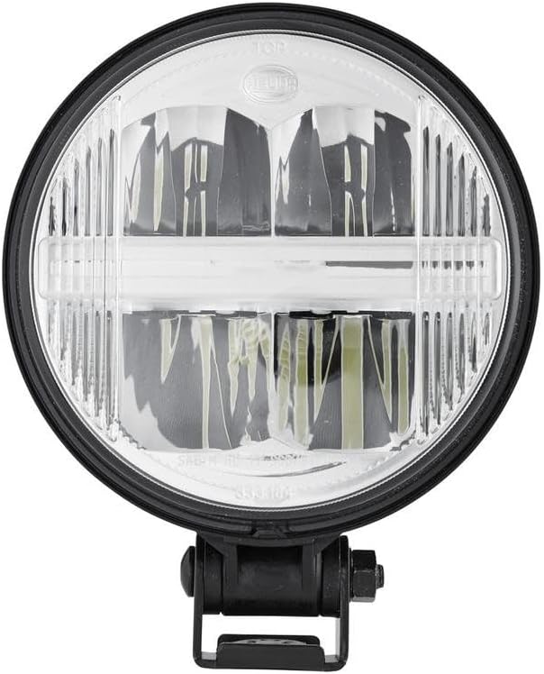 HELLA - LED-Hauptscheinwerfer - M133 - 12V - Anbau - glasklare Streuscheibe - Lichtscheibenfarbe: tr