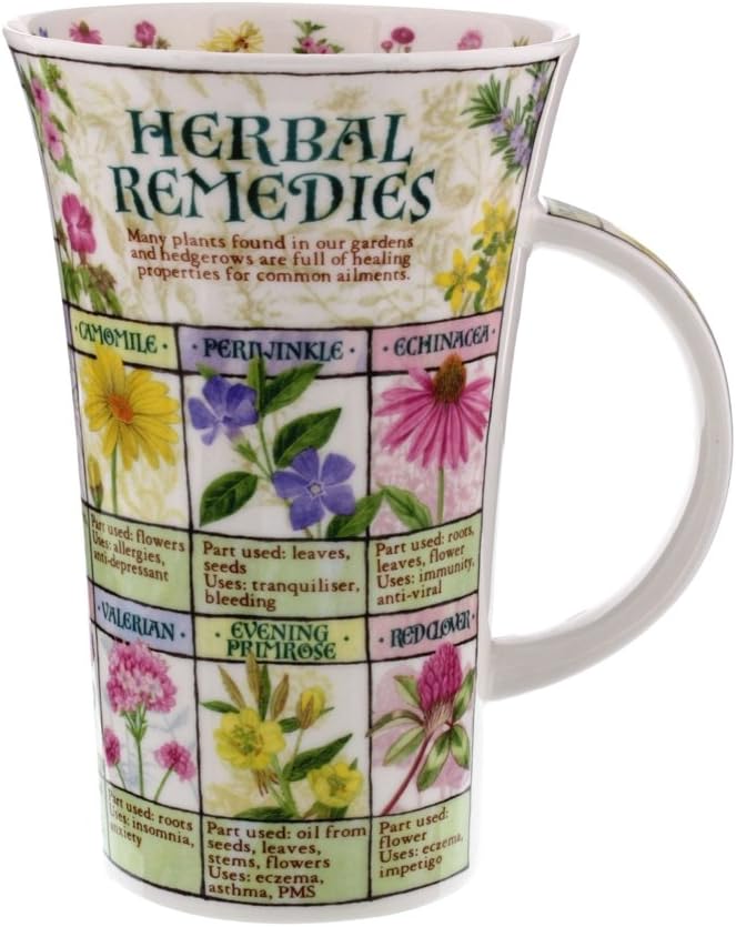 DUNOON Tasse Form Glencoe Motiv "Herbal Remedies"