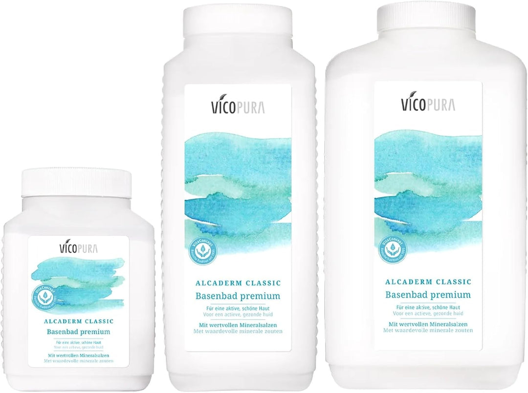 VICOPURA Basenbad PREMIUM bei Übersäuerung, Sport, Cellulite, schnell auflösend, anhaltendes Wärmege