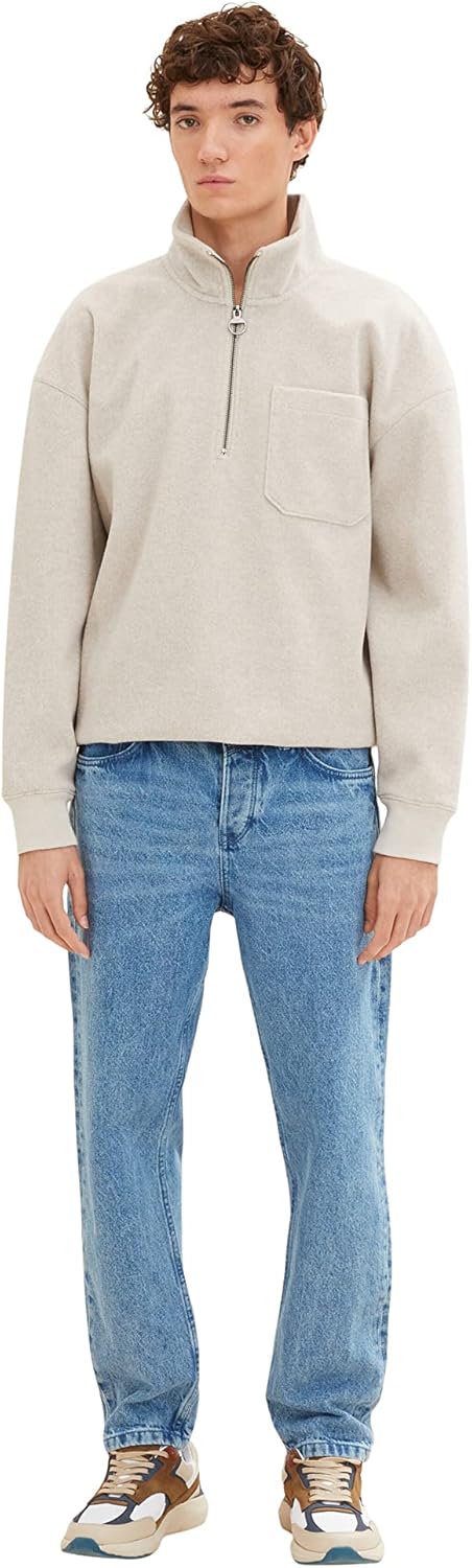 TOM TAILOR Denim Herren Loose Fit Jeans 29W / 32L 10118 - Used Light Stone Blue Denim, 29W / 32L 101