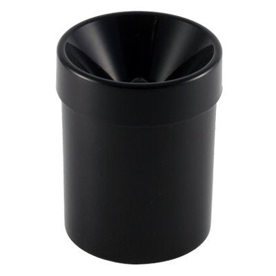 DvM - Spucknapf aus Kunststoff - Cone 10 Black - Kapazität 1 l, Farbe: Schwarz