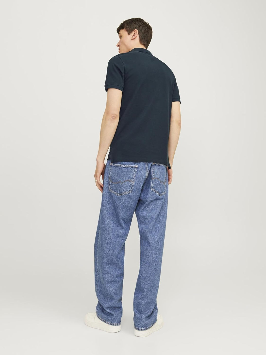 JACK & JONES Herren Jjepaulos Polo Ss Noos Polohemd (1er Pack) XXL Grosse Grössen Navy Blazer, XXL G