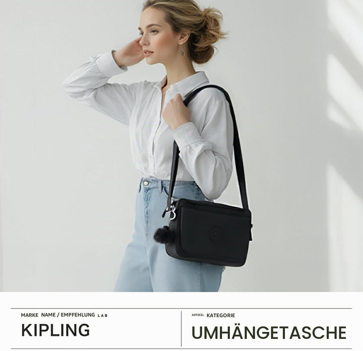 Kipling Unisex-Adult Abanu M Crossbody, Grau Gris, 24x17x9 cm (B x H x T) Grey Gris, Grey Gris
