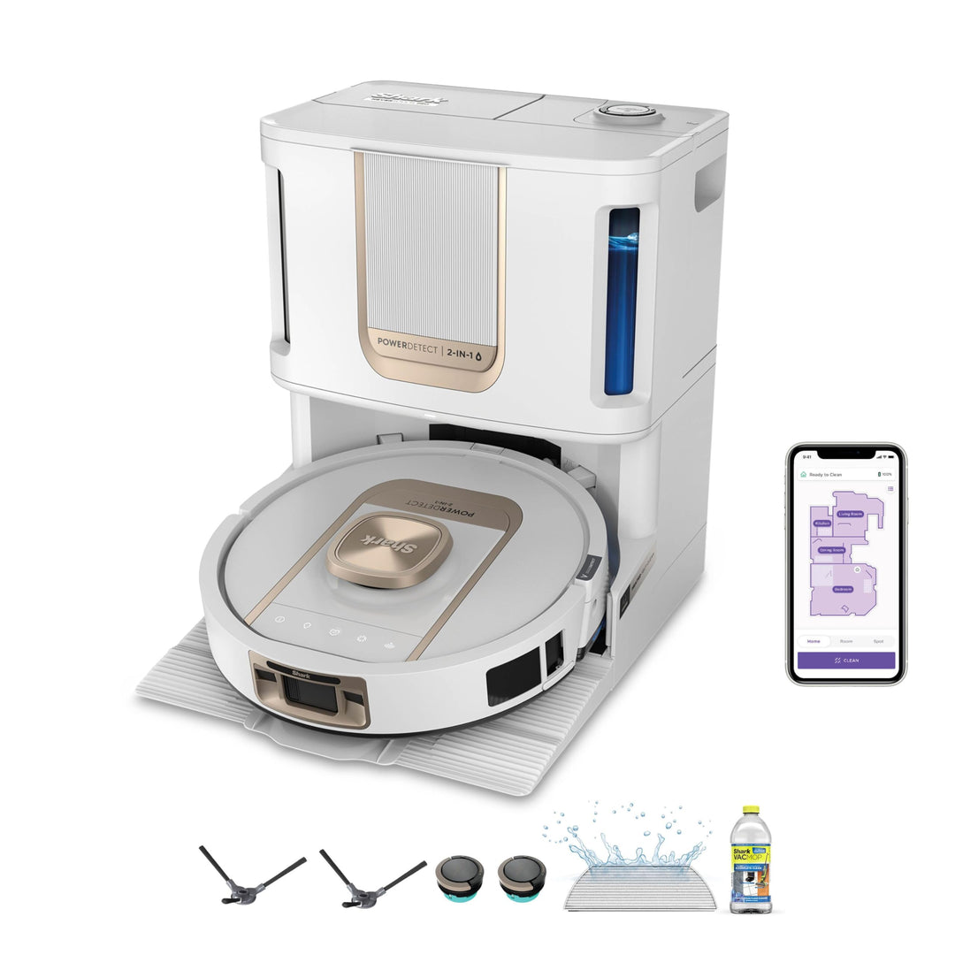 Shark ThermaCharged – Core PowerDetect Nass- und Trocken-Saugroboter, DirtDetect, FloorDetect, autom