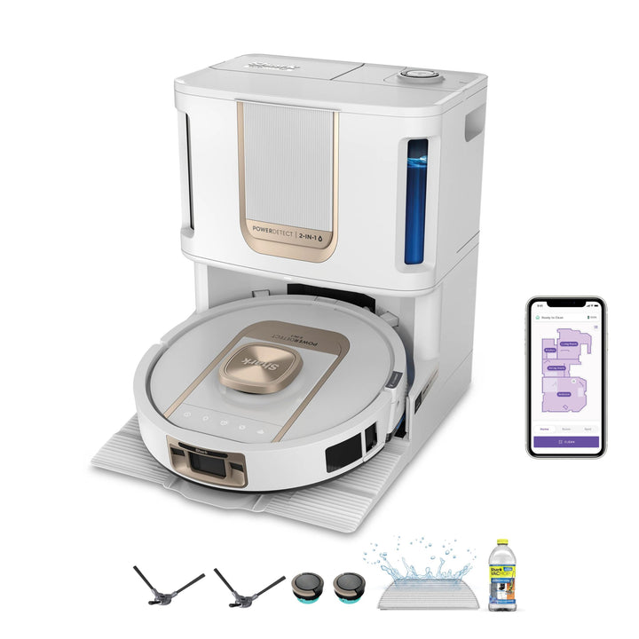Shark ThermaCharged – Core PowerDetect Nass- und Trocken-Saugroboter, DirtDetect, FloorDetect, autom