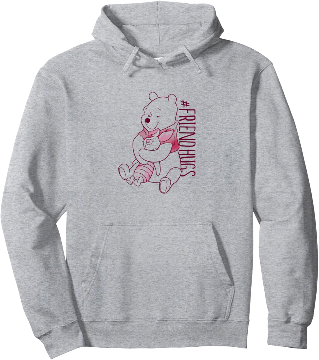 Disney Winnie The Pooh Piglet Pooh Friend Hugs Pullover Hoodie