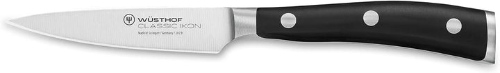 WÜSTHOF Classic Ikon Gemüsemesser 9 cm, Schwarz Schwarz 9 cm, Schwarz 9 cm