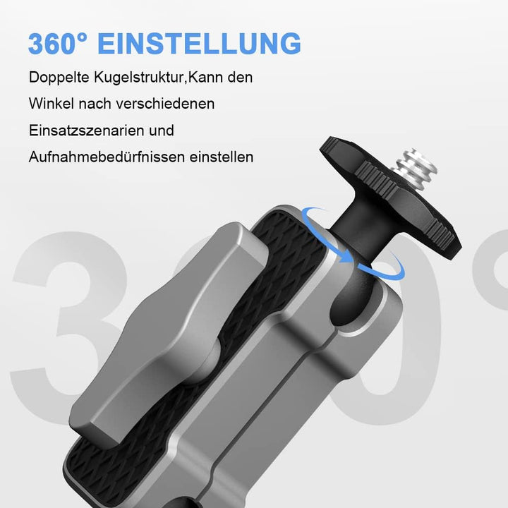 Insta360 X3 Halterung Adapter Zubehör,RIGINADO Fahrradhalterung Motorradhalterung für DJI Action 2,